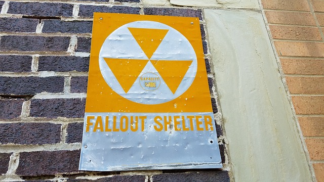 Fallout Shelter sign.